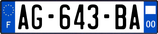 AG-643-BA