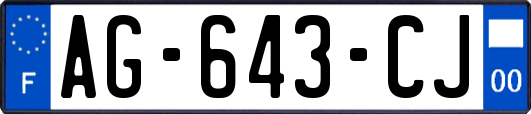 AG-643-CJ