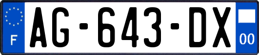 AG-643-DX