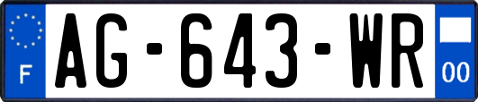 AG-643-WR