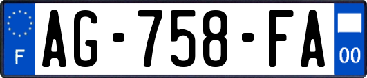 AG-758-FA