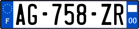 AG-758-ZR