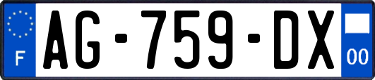 AG-759-DX