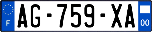 AG-759-XA