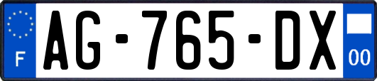 AG-765-DX