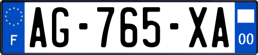 AG-765-XA