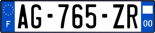 AG-765-ZR