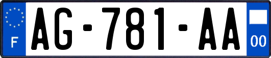 AG-781-AA