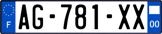 AG-781-XX
