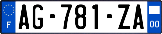 AG-781-ZA