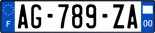 AG-789-ZA