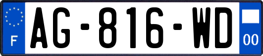 AG-816-WD