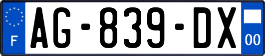 AG-839-DX