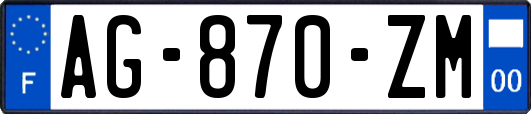 AG-870-ZM