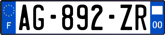 AG-892-ZR