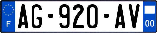 AG-920-AV