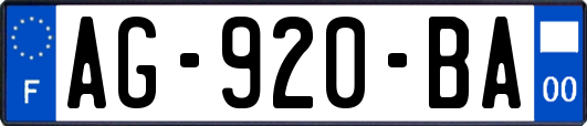 AG-920-BA