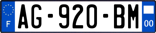 AG-920-BM