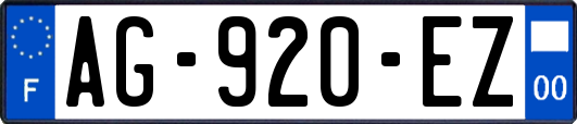 AG-920-EZ