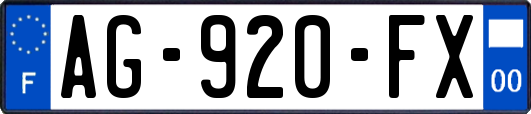 AG-920-FX