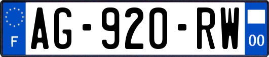 AG-920-RW