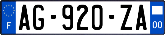 AG-920-ZA