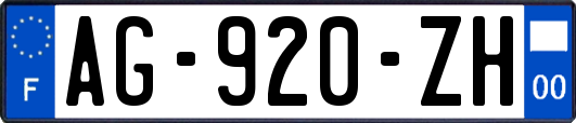 AG-920-ZH