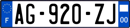 AG-920-ZJ