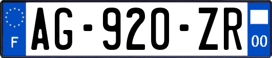 AG-920-ZR