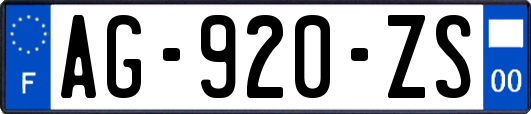AG-920-ZS