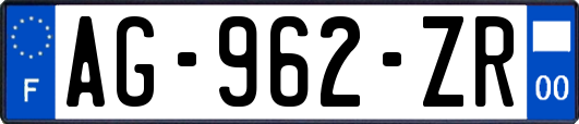 AG-962-ZR