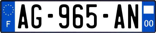 AG-965-AN