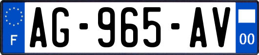 AG-965-AV