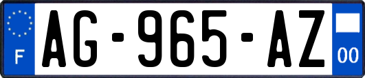 AG-965-AZ