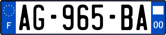 AG-965-BA