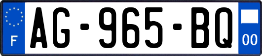 AG-965-BQ