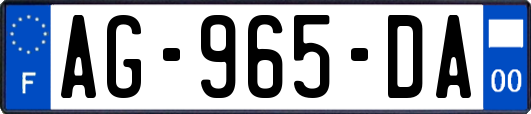 AG-965-DA