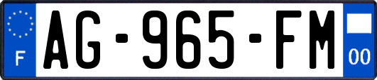 AG-965-FM
