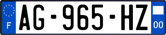 AG-965-HZ