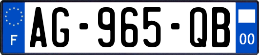 AG-965-QB