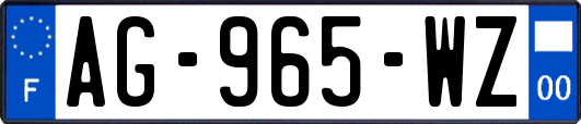 AG-965-WZ