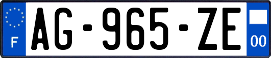 AG-965-ZE