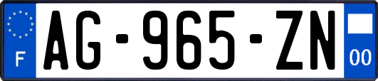 AG-965-ZN