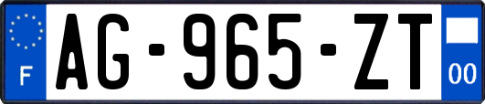 AG-965-ZT