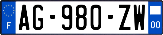 AG-980-ZW