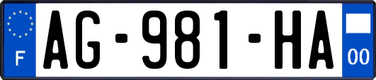 AG-981-HA