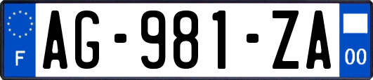 AG-981-ZA