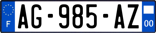 AG-985-AZ