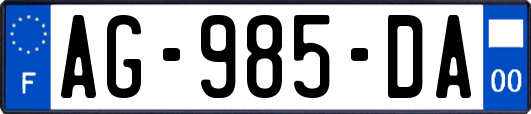 AG-985-DA