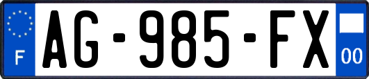 AG-985-FX